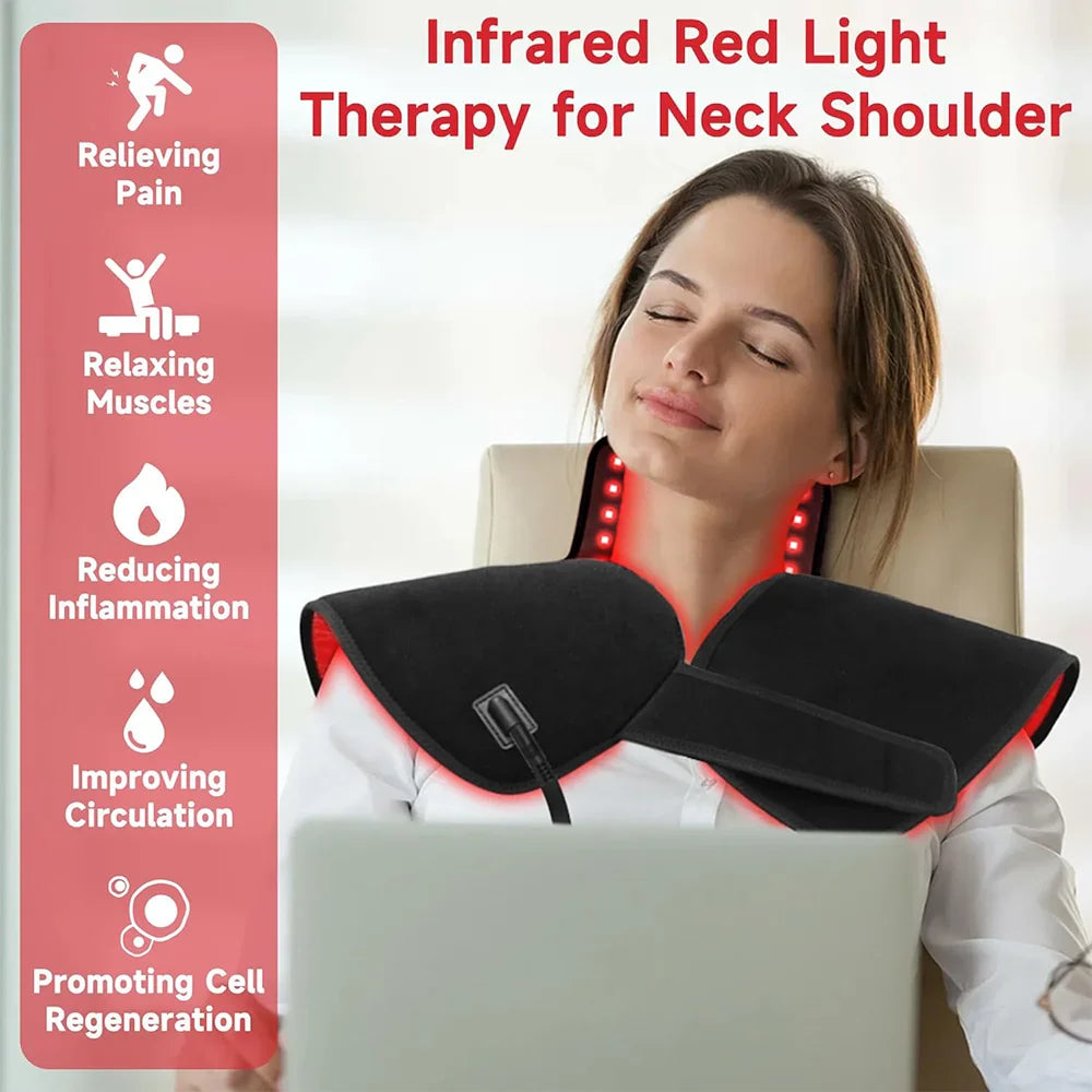 Revive Red & Infrared Therapy Shoulder Wrap – Targeted Pain Relief & Muscle Recovery