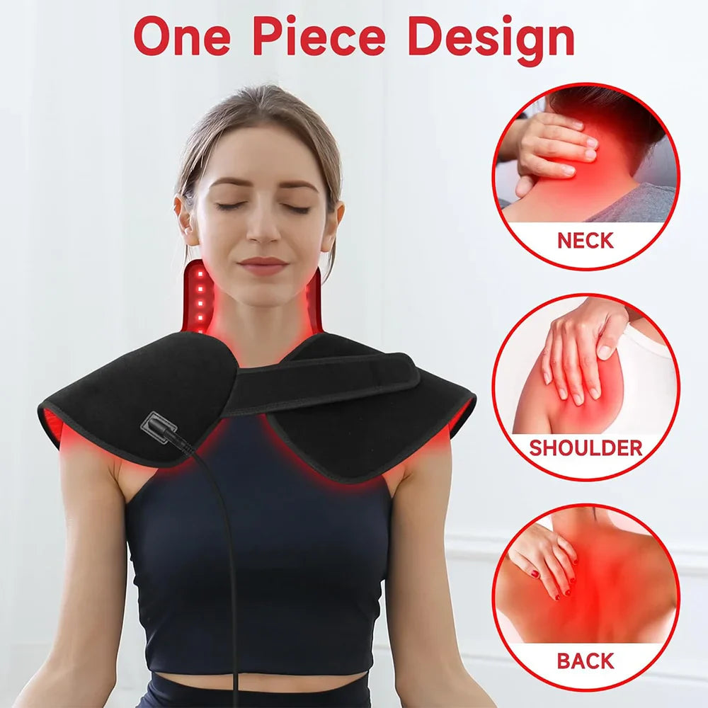 Revive Red & Infrared Therapy Shoulder Wrap – Targeted Pain Relief & Muscle Recovery